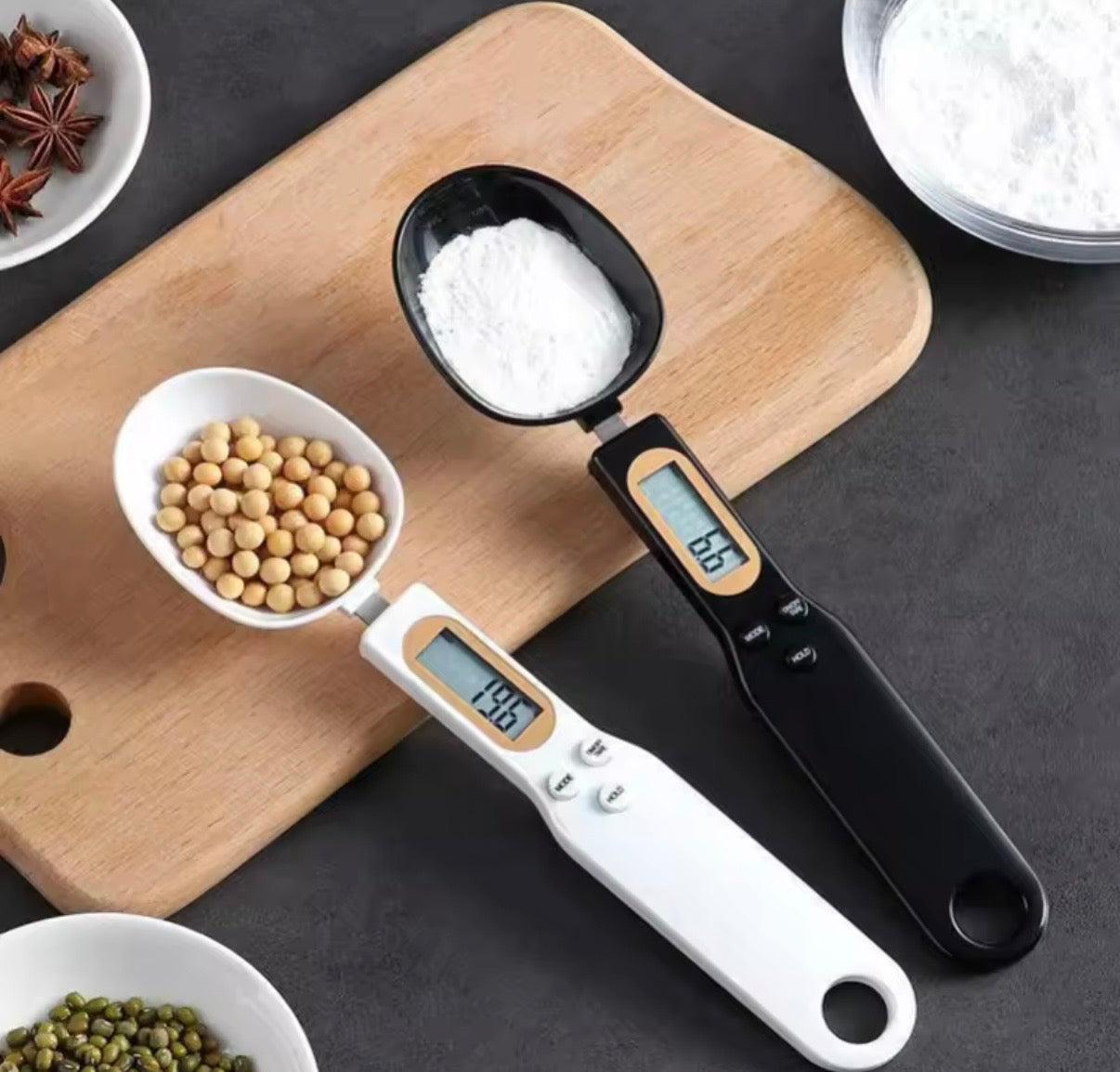 Digitale Messlöffelwaage für Küche & Backen
